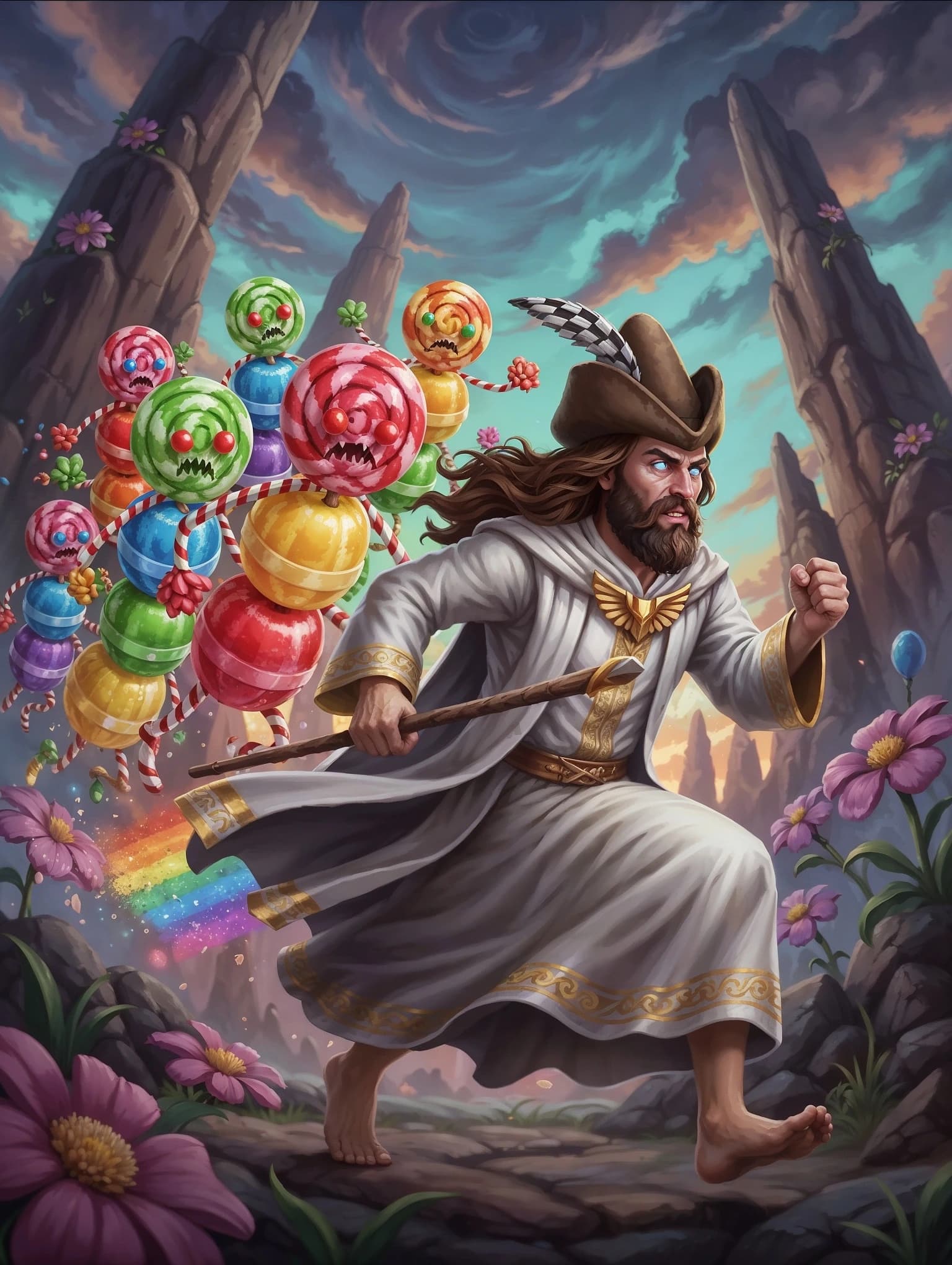 Arte creativo generado con IA